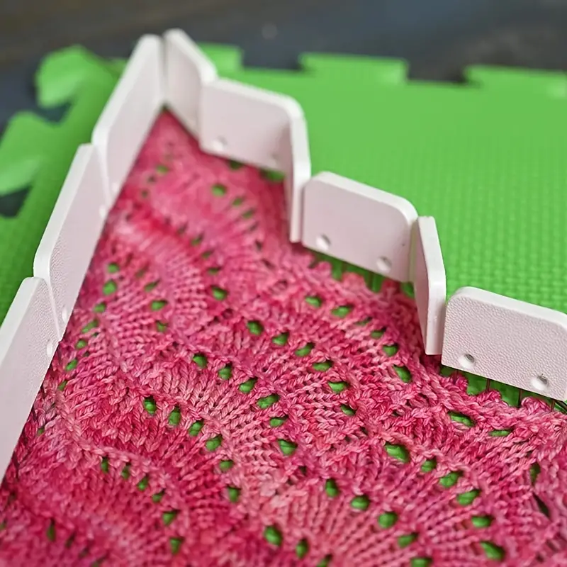 Knitting Blocks And Needles Kit Knitting Blocks Combs For - Temu