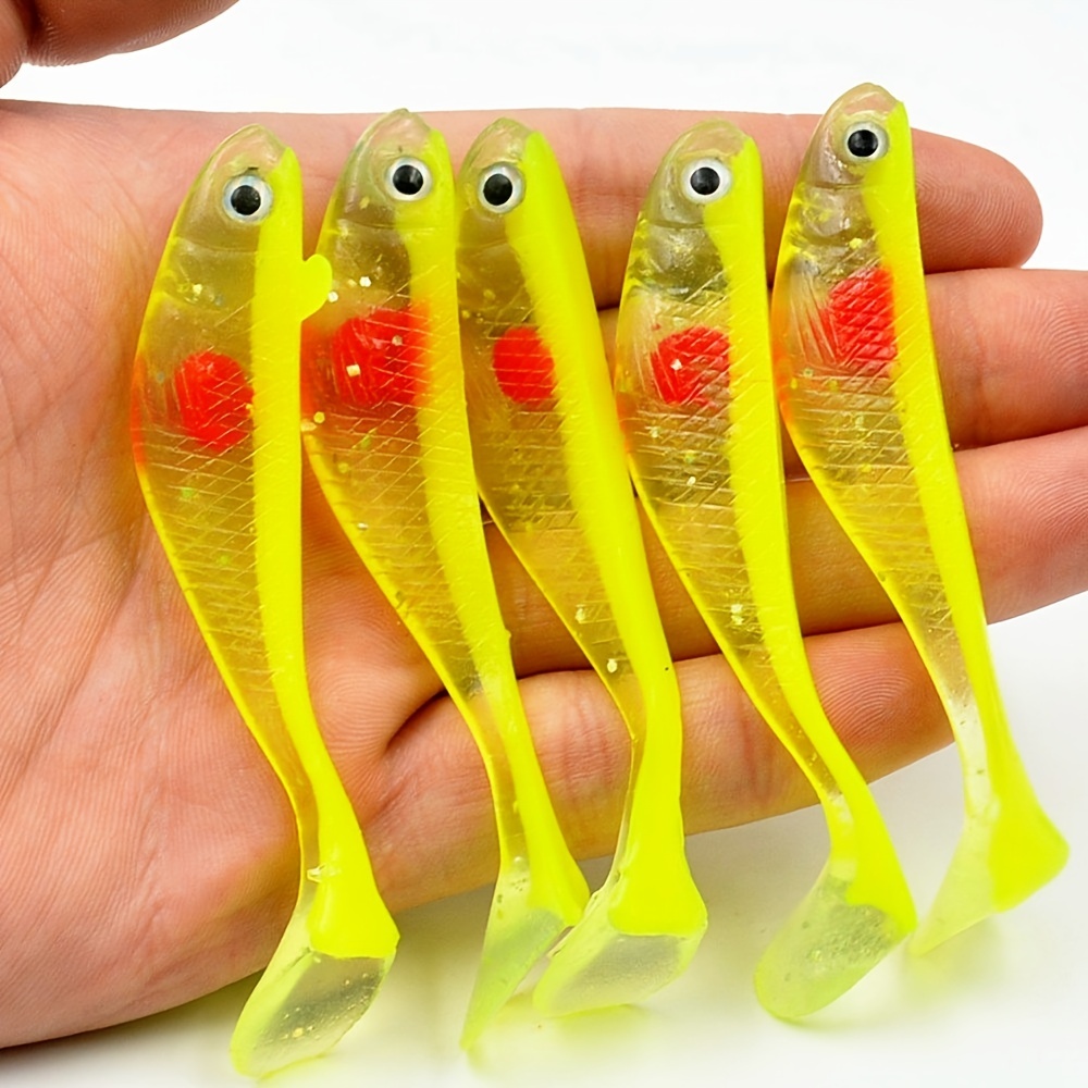 Soft Fishing Lure Worm Swimbait Silicone Bait Catching Fish - Temu