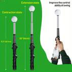 1pc retractable golf sound swing trainer golf stick for golf beginners swing training aids