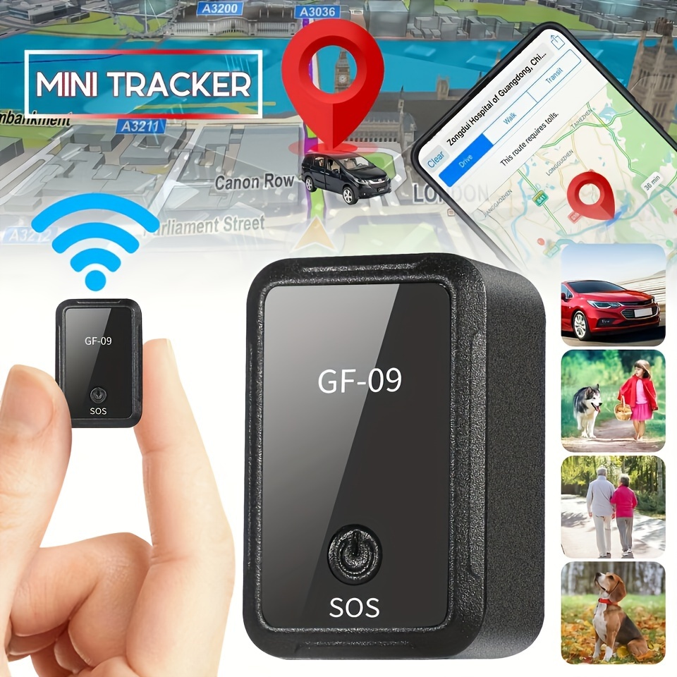 GPS Tracker for Vehicles, Mini Magnetic GPS Real time Car Locator, Full USA  Coverage, No Monthly Fee, Long Standby GSM SIM GPS Tracker for