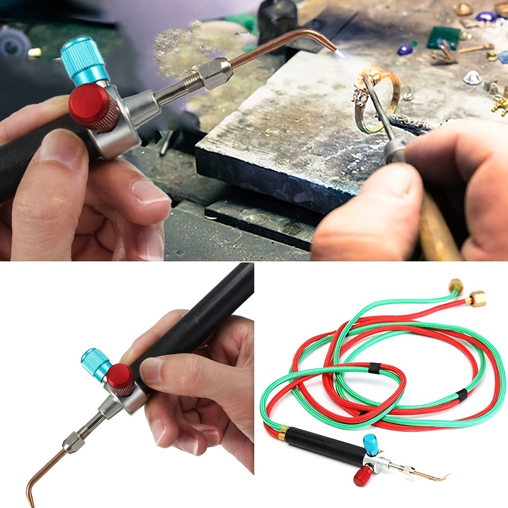 Jewelry Soldering Kit Adjustable Flame Gas Welding Torch with