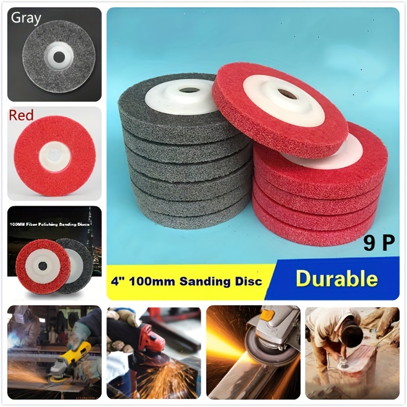 4-5 Nylon Fiber Polishing Wheel Non Woven Abrasive Wheel Nylon