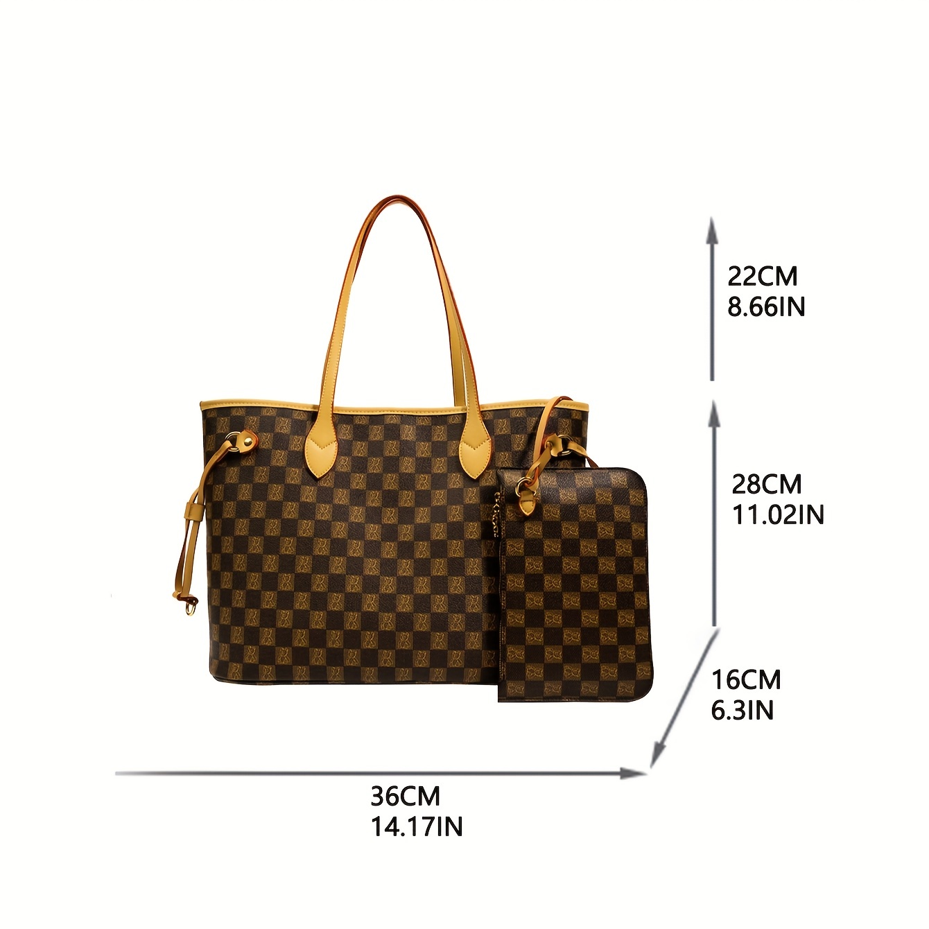 Women's Vintage Pattern Tote Bag, Large Capacity Shoulder Bag, Stylish Bag  For Work - Temu