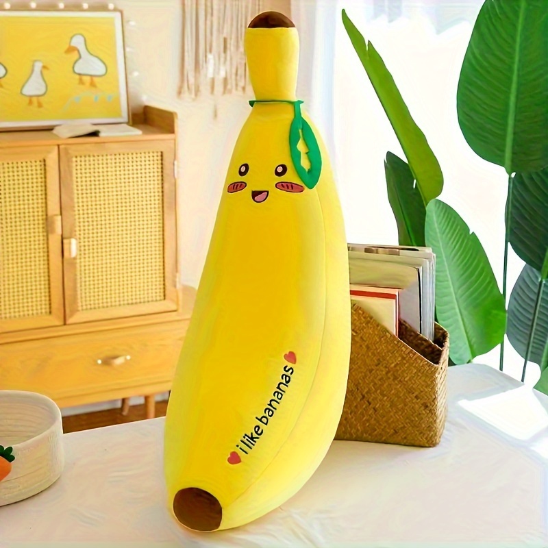 Banana plush store pillow