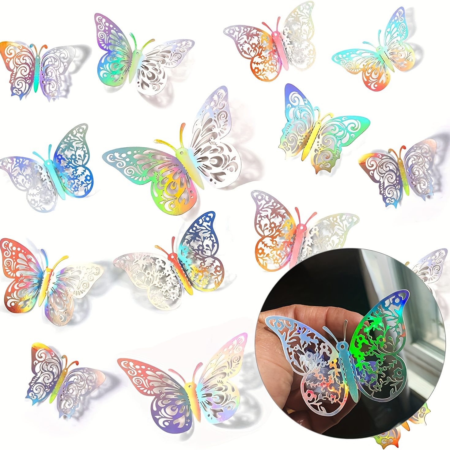 Butterfly Decorations 3d Butterfly Wall Decor Butterfly - Temu