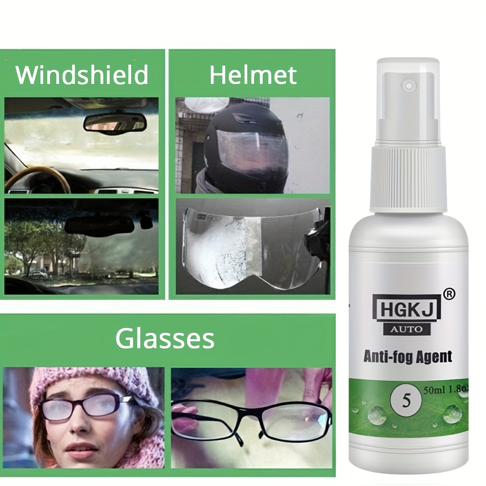 Spray anti-buée pour vitres de voiture, Agent de revêtement anti-buée et  imperméable