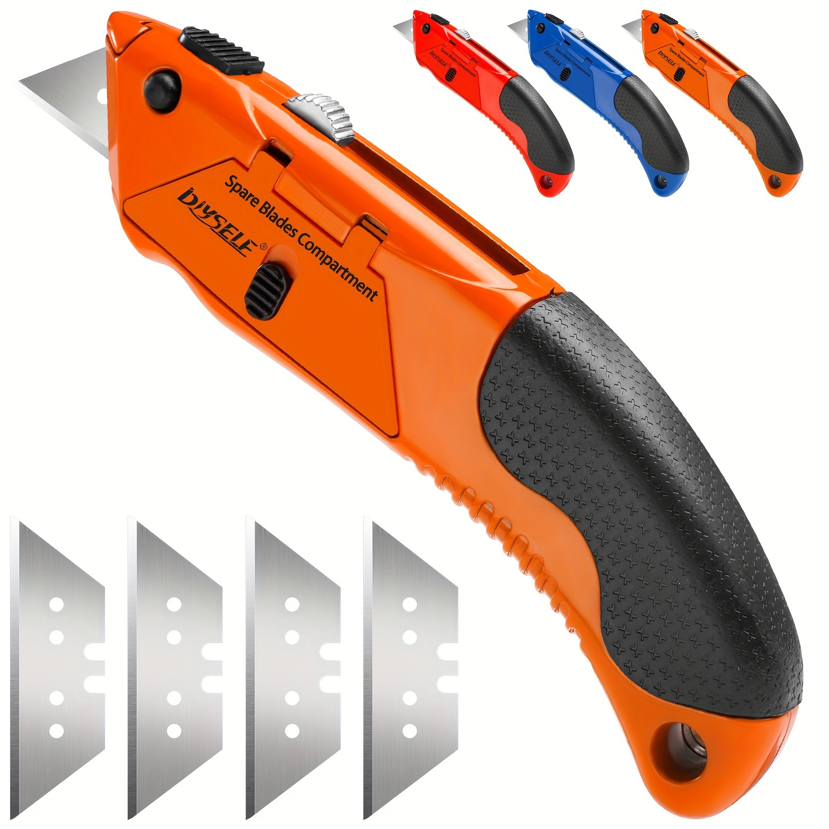 Box Cutters Utility Knife Retractable And Folding - Temu