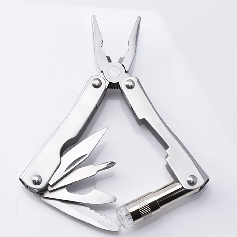 Multi-functional Folding Pliers With Led Light Pliers Outdoor