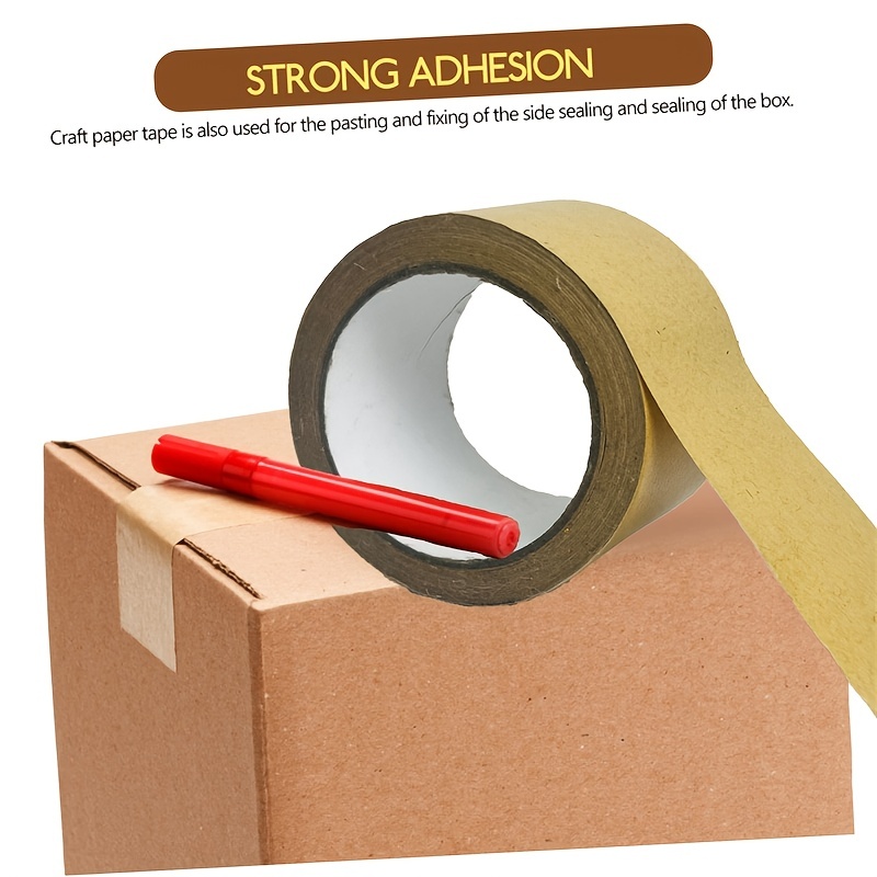 Kraft Paper Tape High Viscosity Hand tearable Kraft Paper - Temu