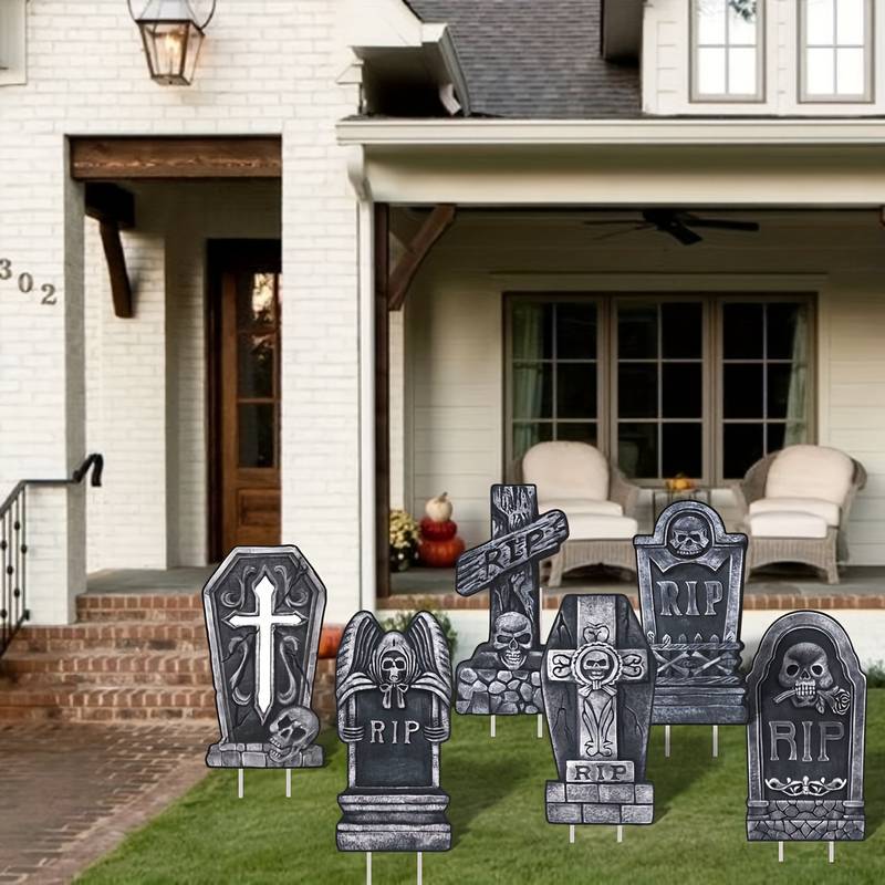 Déco Halloween Jardin - Piquet Squelette Main