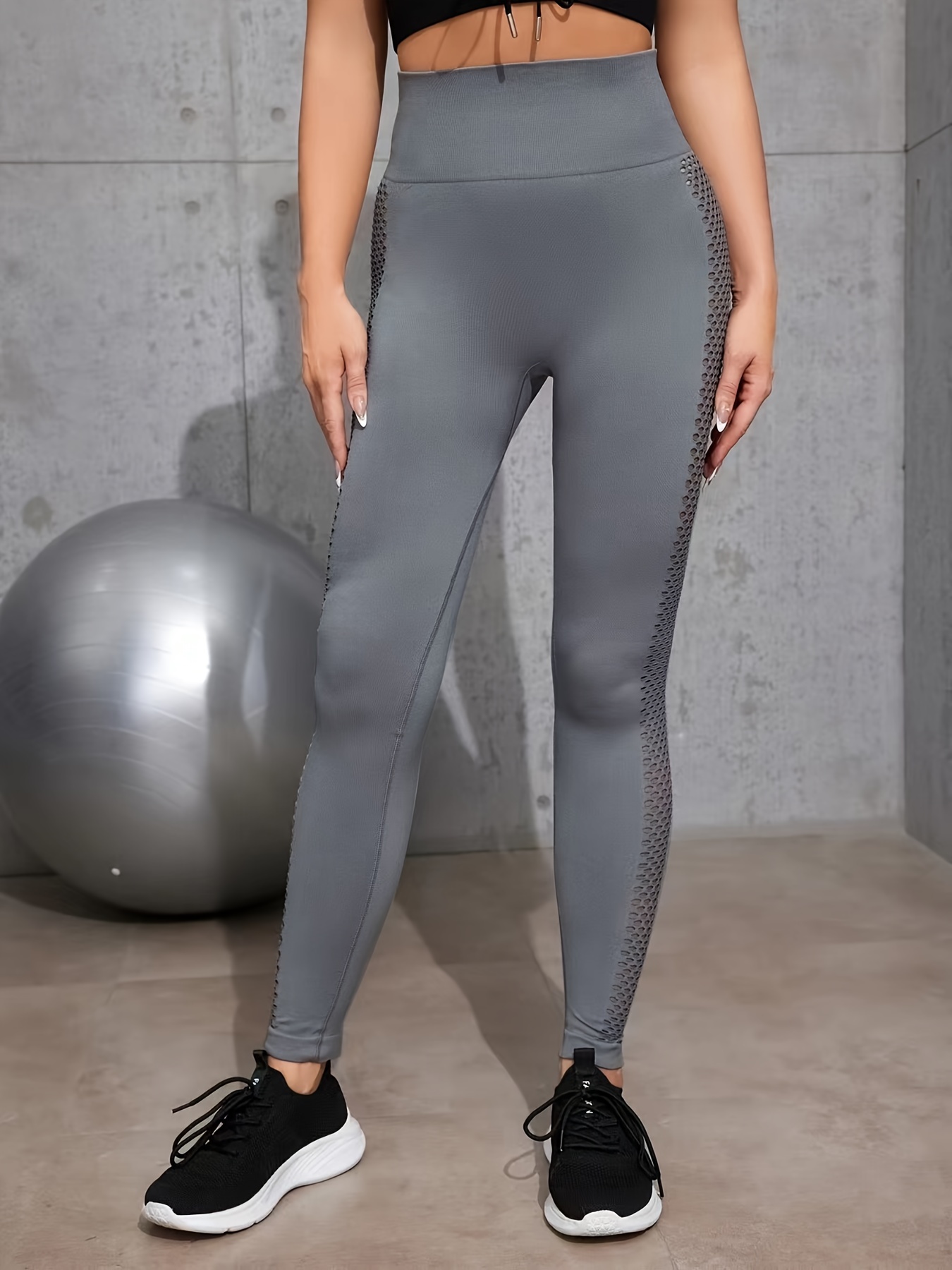 Women Mesh Houndstooth Printed Leggings Sexy Semi Sheer Fitness Skinny Pants  : r/gym_apparel_for_women