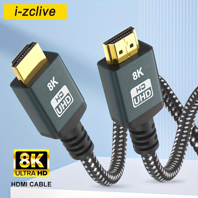 4K HDMI Cable 6.6ft [2-Pack], Gold-plated Connectors High Speed 18Gbps HDMI  2.0 Cable, 4K 60Hz / 2K 144Hz,Ultra HD,2160P, 1080P, ARC
