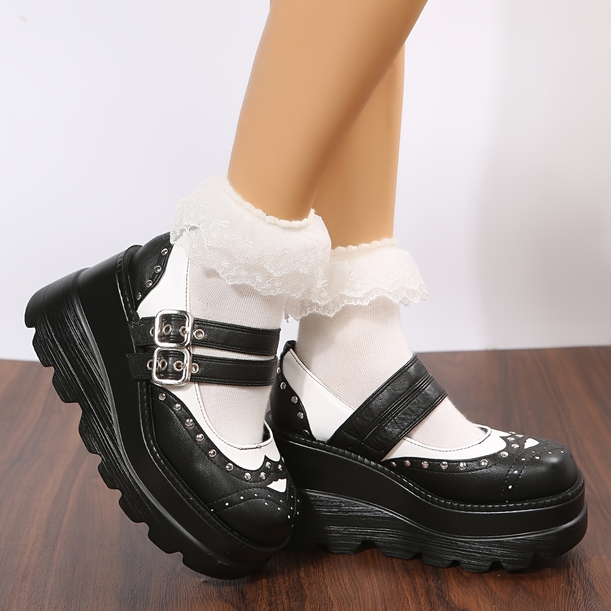 Women's Fashion Cool Style Y2k Medium Top Platform Boots - Temu