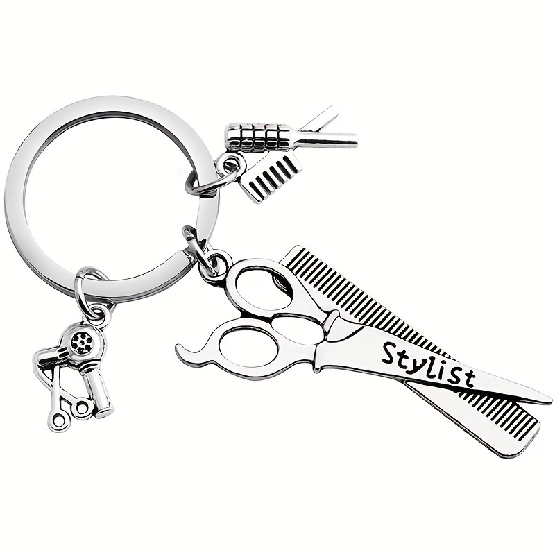 Men's New Street Creative Hairstylist Hair Dryer Scissors - Temu