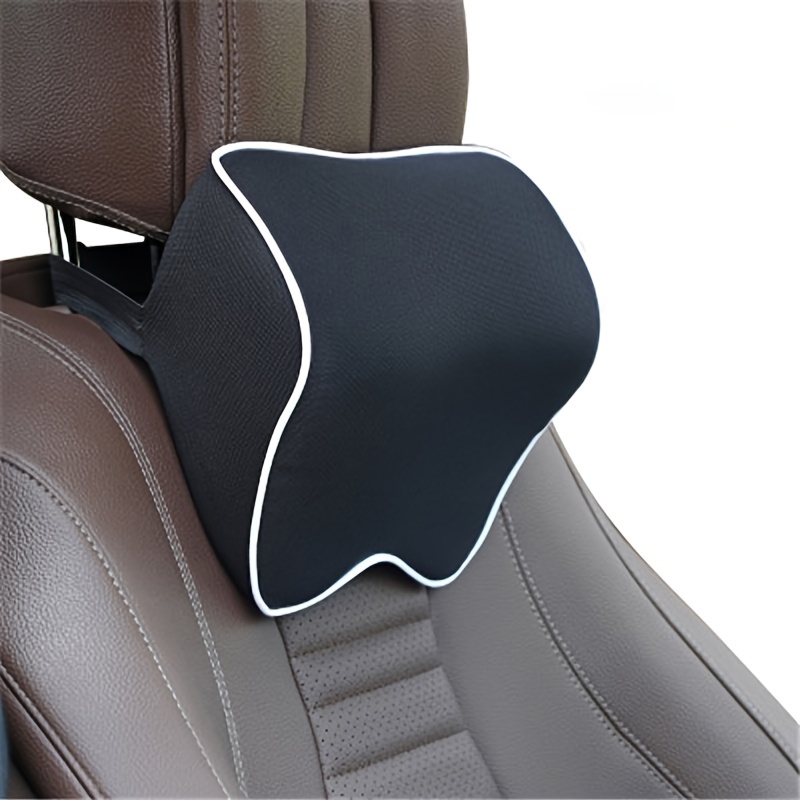 Car Neck Pillow Headrest Ergonomic Relieve Neck Pain Memory - Temu