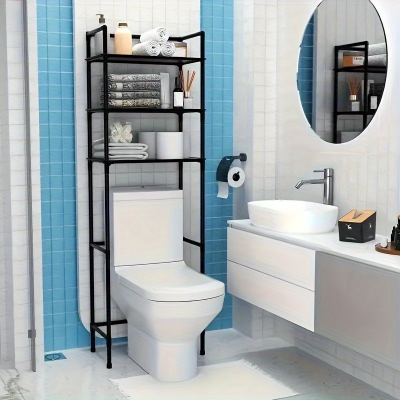 Armario de almacenamiento de baño con 2 puertas y 4 cajones, armario de  almacenamiento independiente con estante ajustable para baño, oficina,  tablero