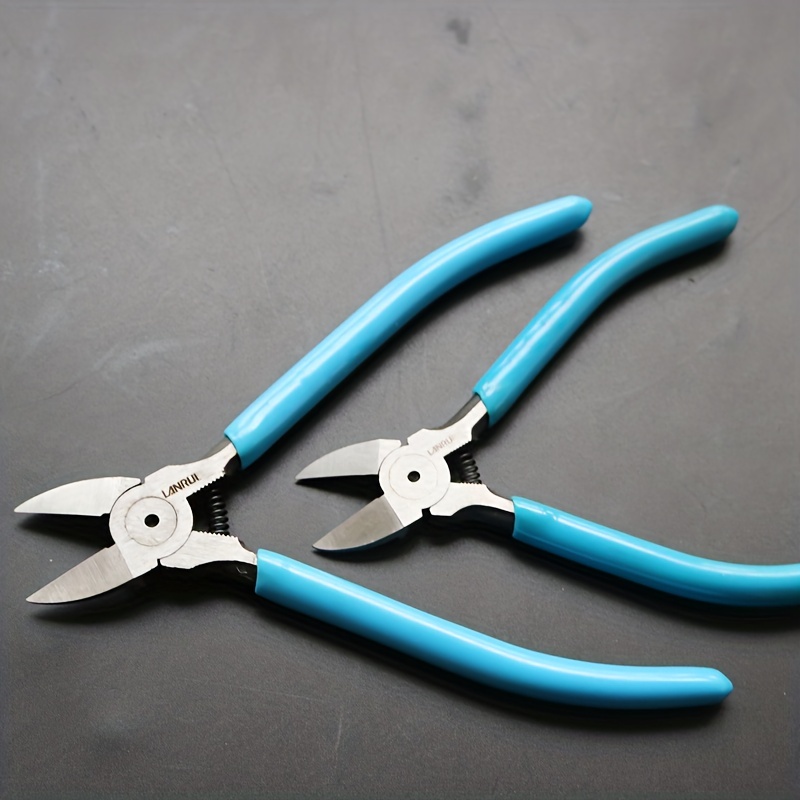Mini Pliers With Pointed Circular Mouth Diagonal Steel Wire - Temu