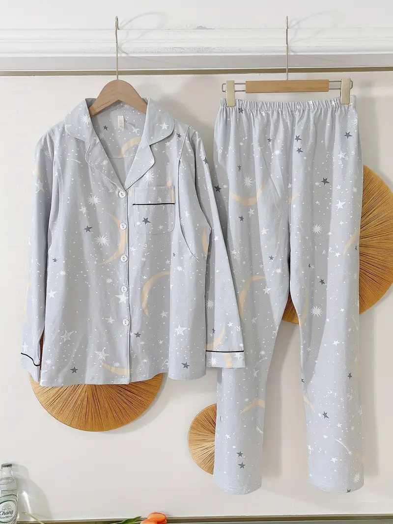 Spring and autumn postpartum maternity pajamas feeding set Spring and autumn postpartum maternity pajamas feeding set