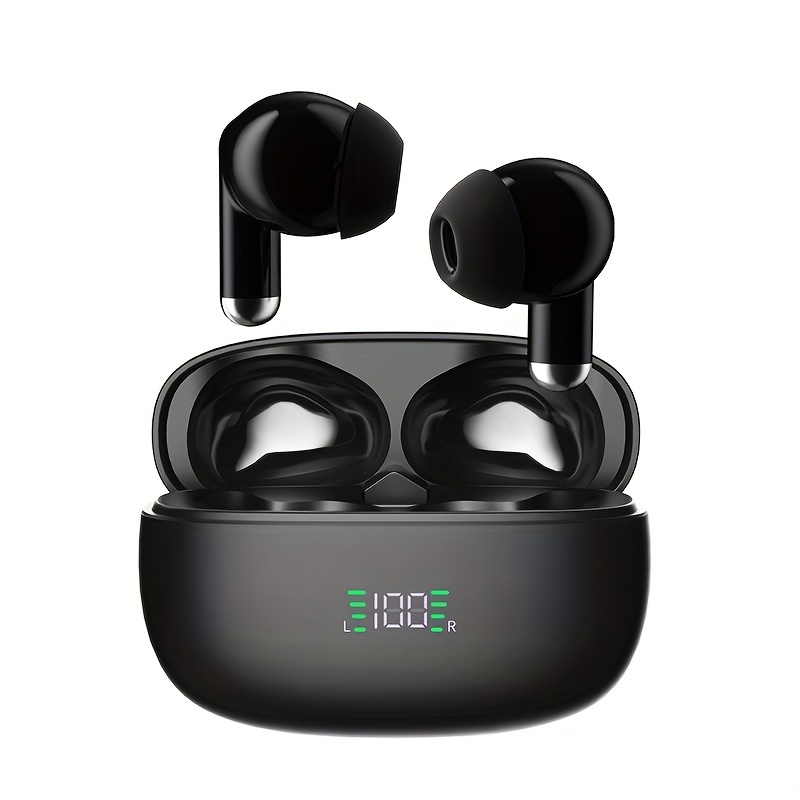 

New Wireless 5.3 Earbuds For Running Sports, Mini Wireless Earphones Hifi Stereo Headphones With Dual-led Display, Earphones Built-in Microphone Wireless Headset