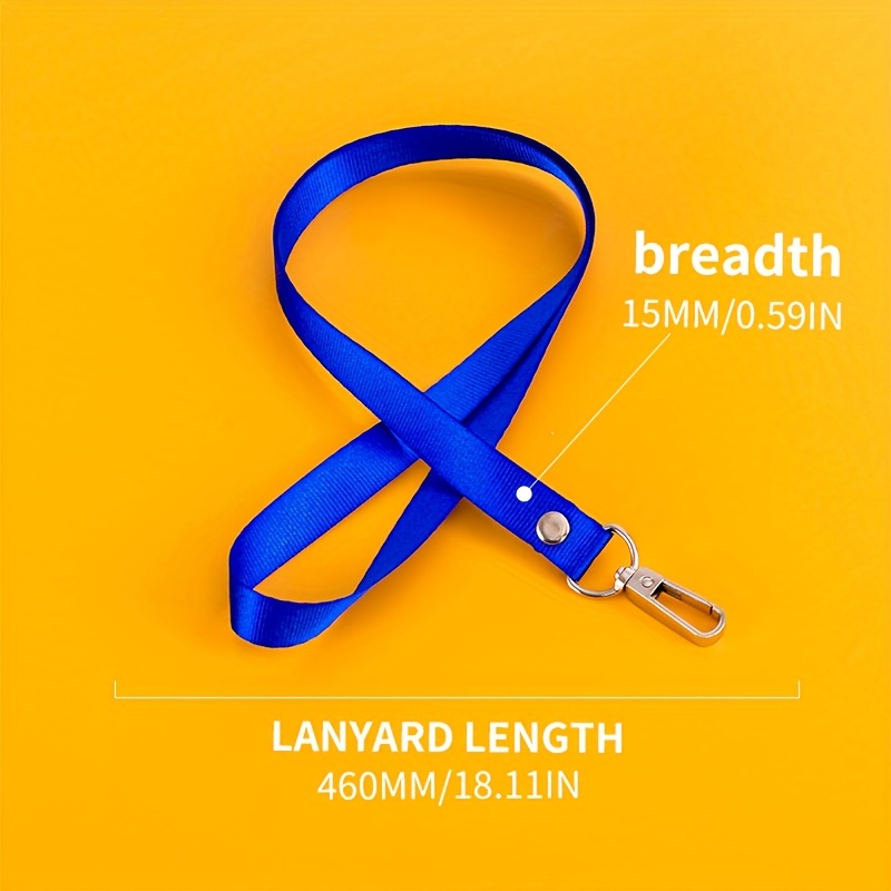 Details Ribbon Lanyard with Badge Reel