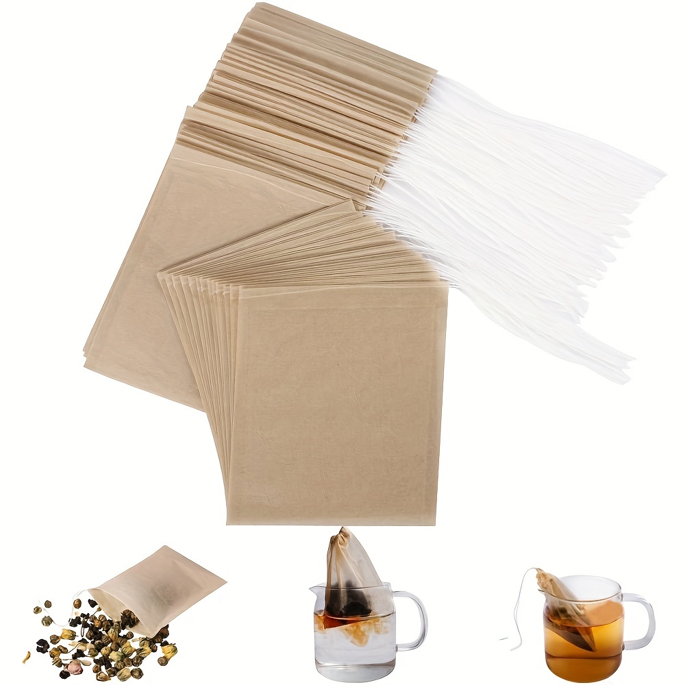 Lot de 3 sachets de thé vides pour thé en vrac - Solide !