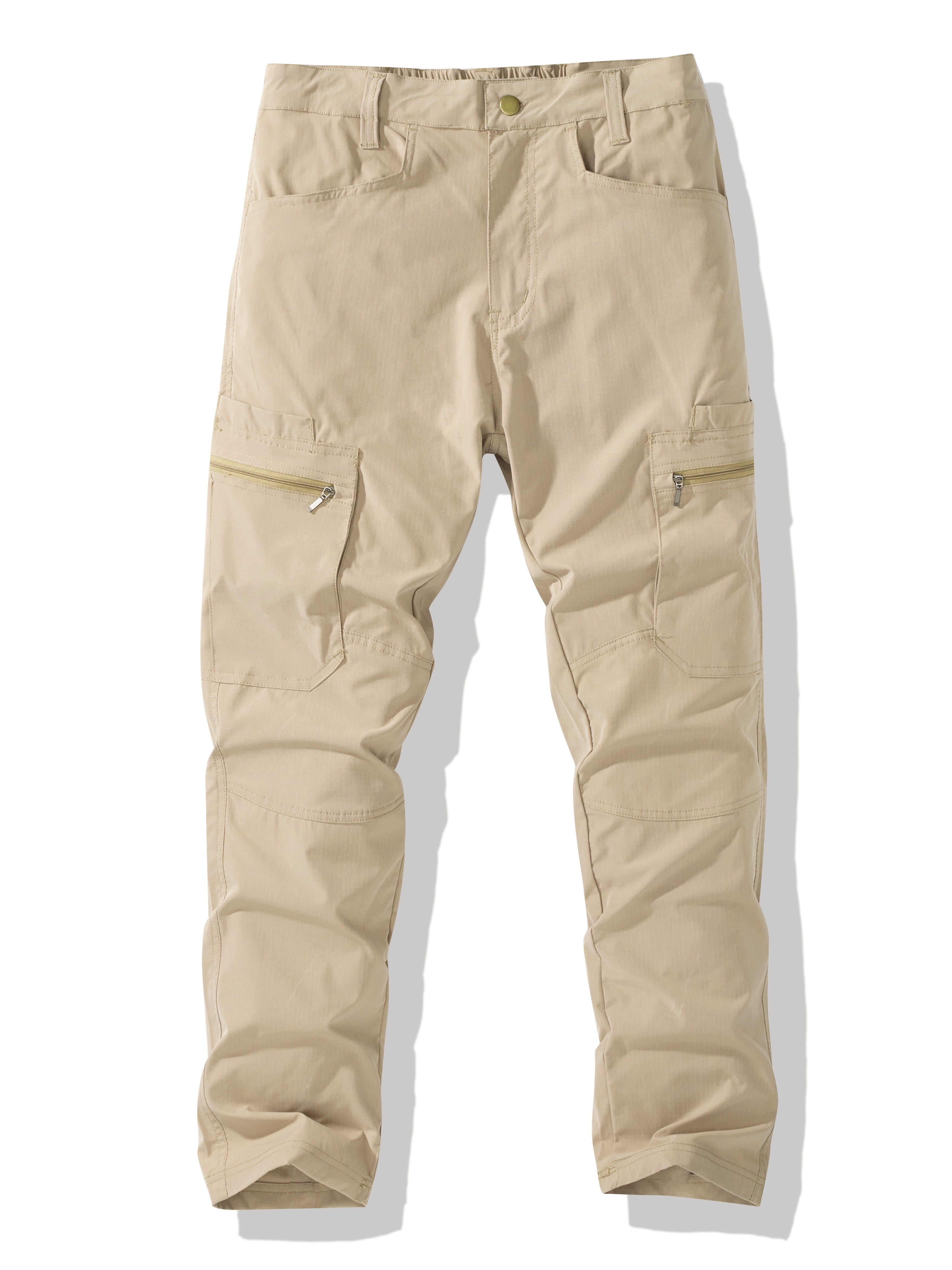 Multi Pocket Drawstring Cargo Pants, Men's Casual Cargo Pants For Summer  Autumn Outdoor