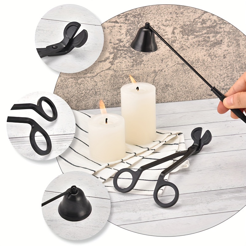 Candle Accessory Set Candle Wick Trimmer candle Cutter - Temu