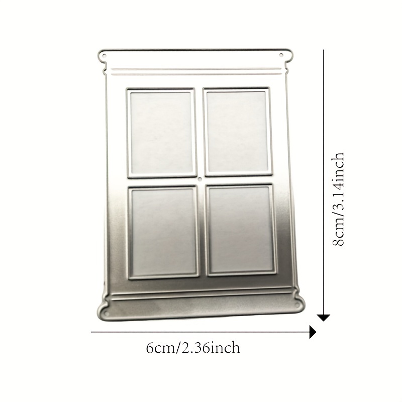Suitable For Diy Mini Window Background Card Making Metal Embodying Die Cutting Carbon Steel Cutting Template