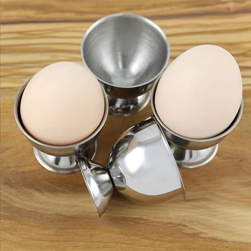 Egg Cups Stainless Steel Boiled Egg Stand Egg Racks Egg - Temu