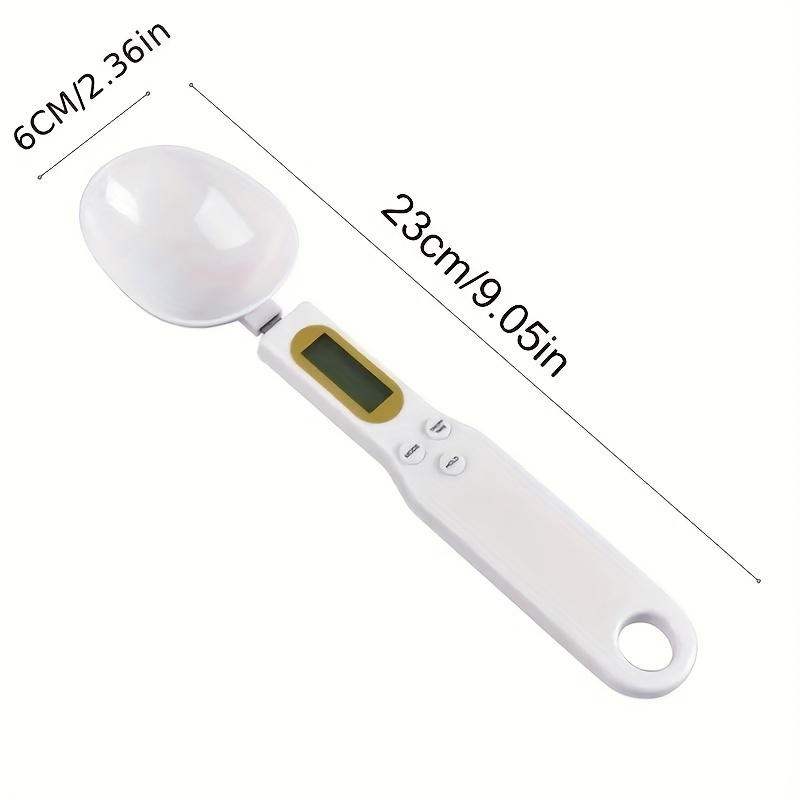 Digital Spoon Scale - Electronic Measuring Spoon For Precise Kitchen  Measurements - Ideal For Milk, Coffee, Tea, Flour, Spices, And Pet Food -  Supports Units Of Grams And Ounces - Temu