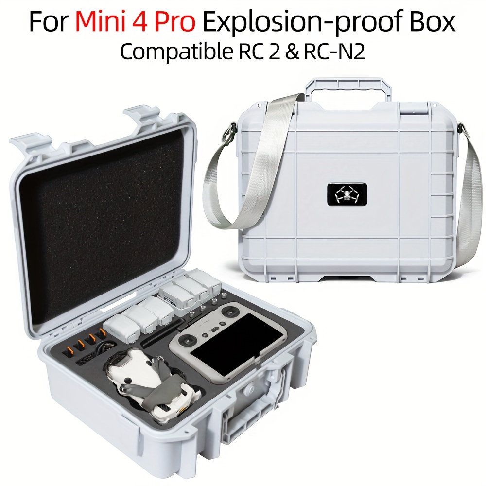 Professioneller Transportkoffer Case für DJI Mini 4 Pro mit RC2 - Explorer  Edition - MC-CASES ONLINESHOP