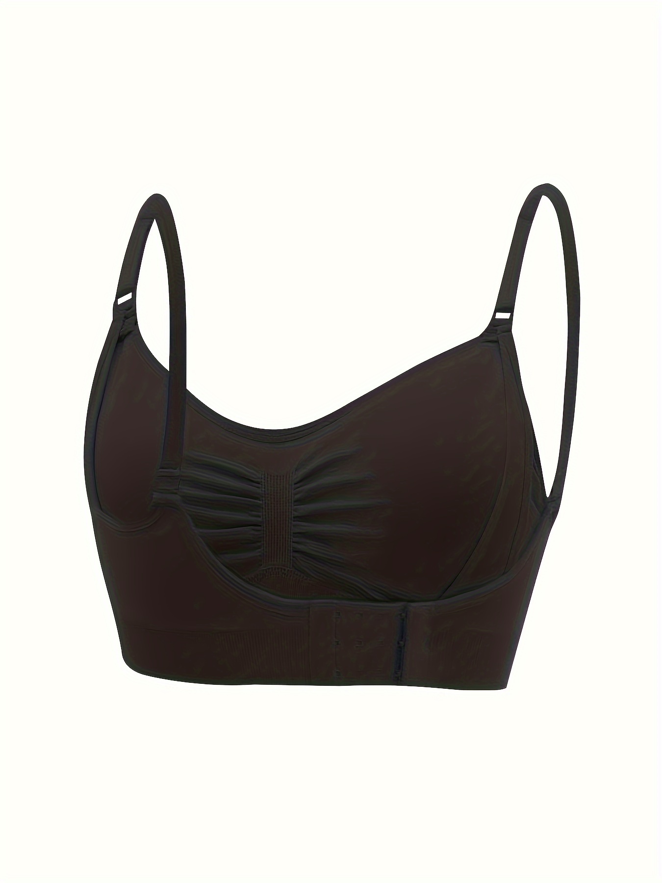 Front Buckle Wireless Bra Comfy Breathable Push Bra Women's - Temu United  Kingdom