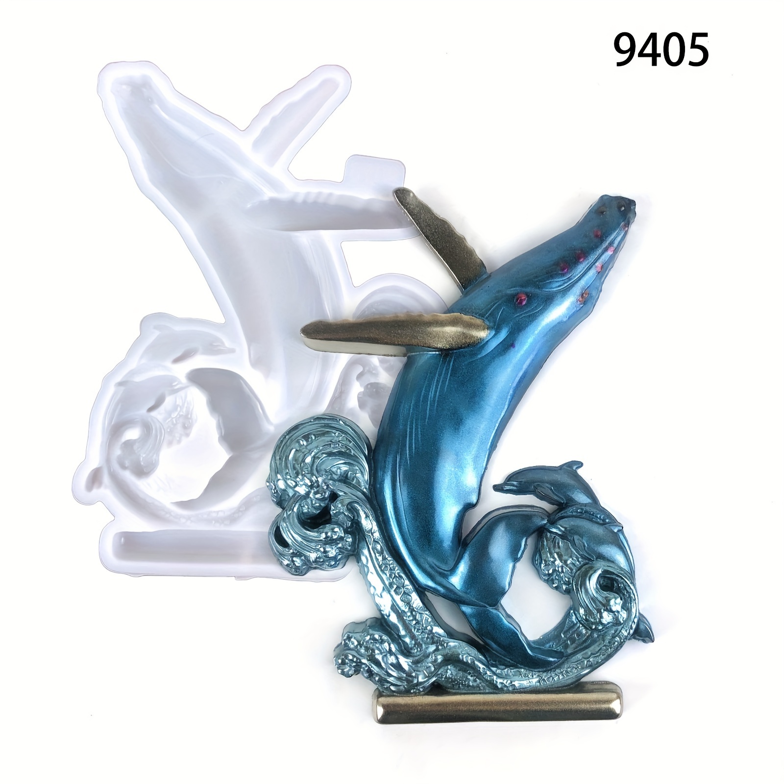 Epoxy Resin Silicone Tray Molds Turtle Whale Anchor Shape - Temu