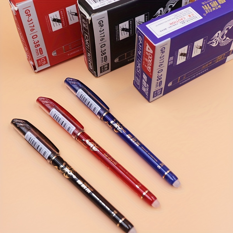 10pcs/lot Cute Office School Accessories 0.38mm Pen Nice Gel Pens Colorful  Gift