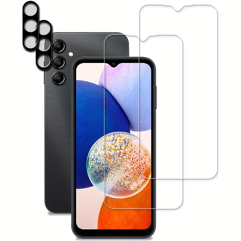 Pour Samsung Galaxy A15 5G Protecteur D'écran Film D'impression de Soie en  Verre Trempé Complet