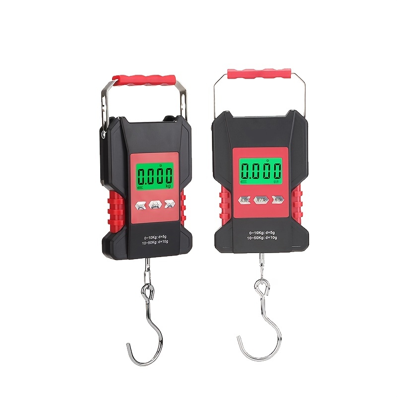 Waterproof Hanging Scale, Portable Rechargeable Hook Electronic Weighting  Luggage Scale With 59.06inchRuler LCD Digital