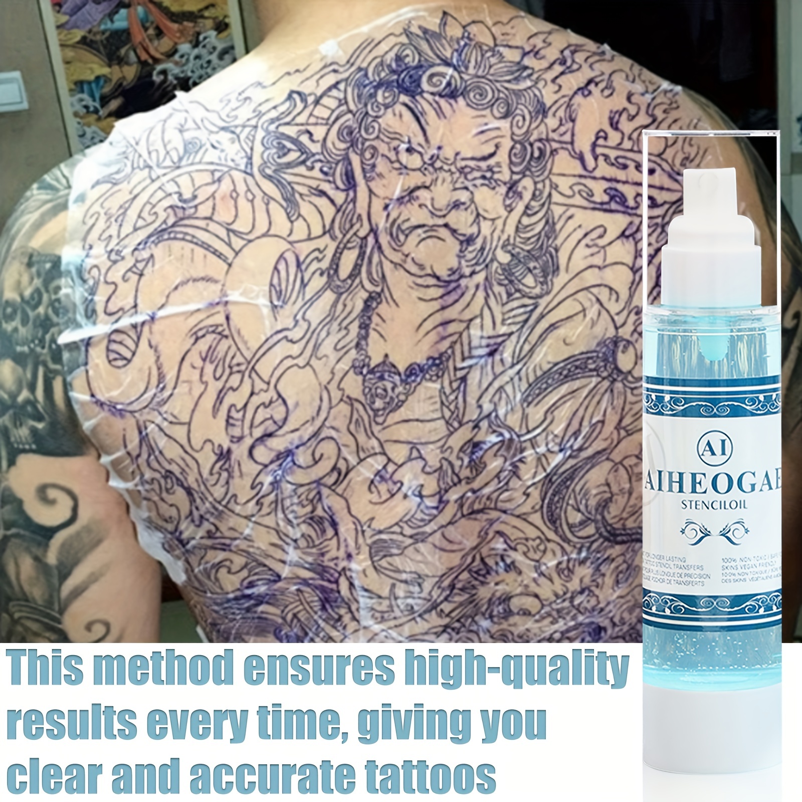 Tattoo Transfer Cream Clear Tattoo Patterns Temporary Tattoo Supplies  Accessories 60g Tattoo Transfer Print Gel Long