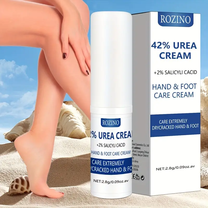 1/3 pièces, crème de soin des pieds à 42 % d'urée avec 2 % d'acide  salicylique, hydratant et hydratant votre peau sèche et rugueuse, hydratant  en prof