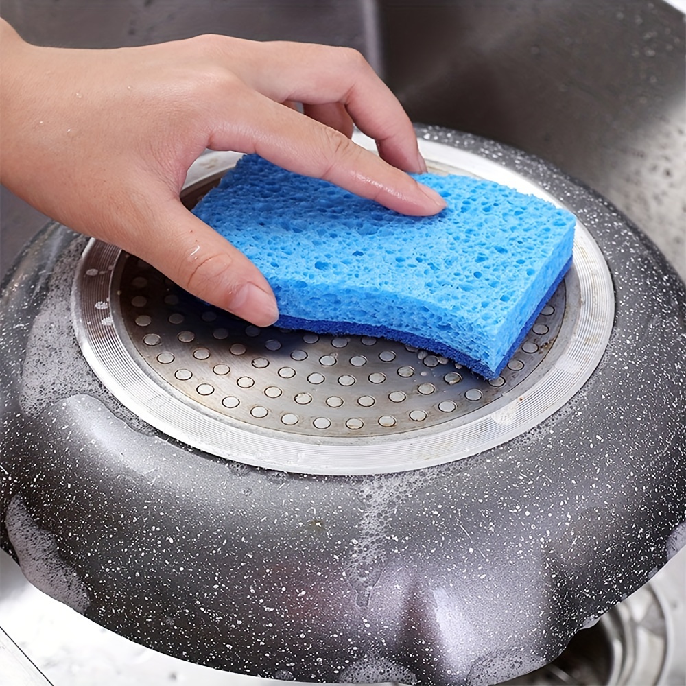 Non scratch Scrub Sponges Safe And Versatile Cleaning For - Temu