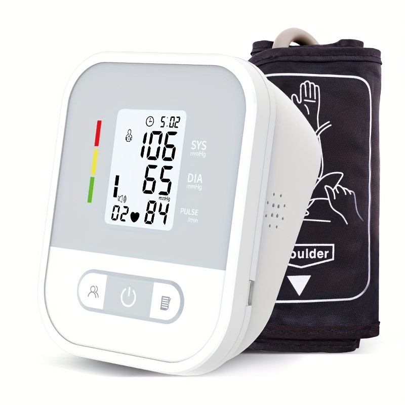 Automatic Electronic Sphygmomanometer Household Blood - Temu