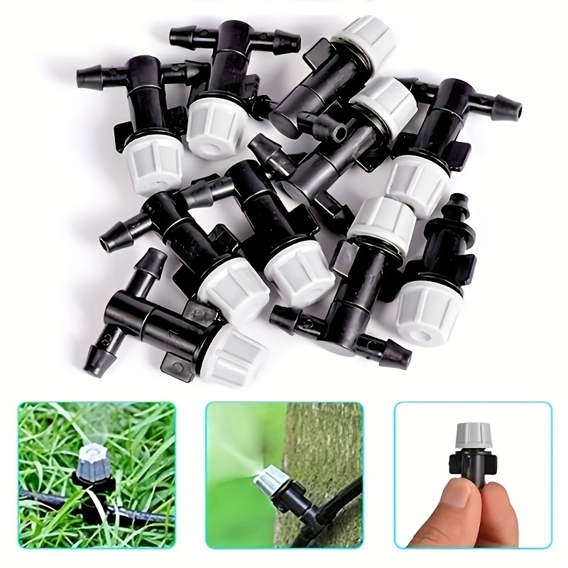 Drip Irrigation Kit for Potted Plants, 19.96m Tubing, 16 Sprinklers