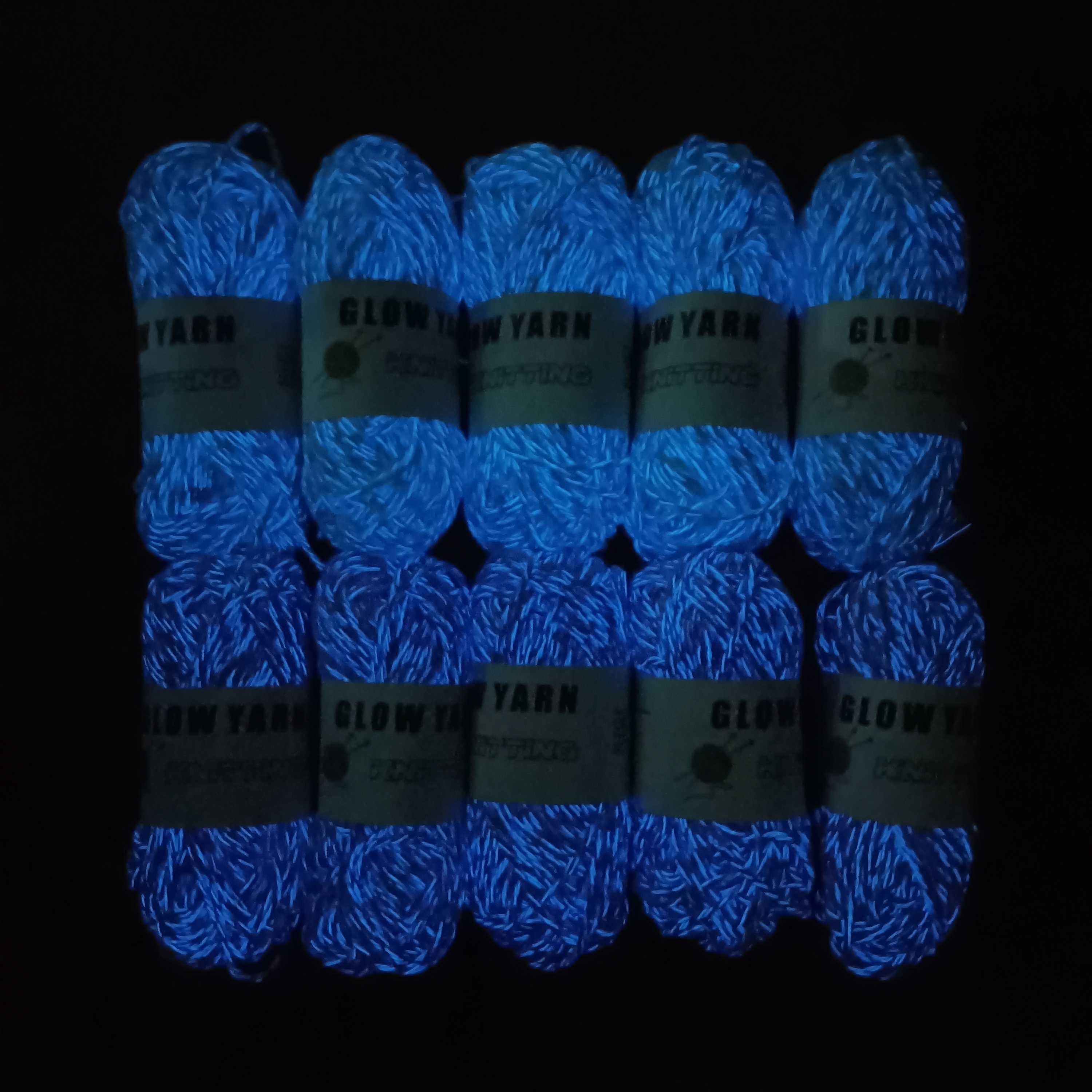 Glow In The Dark Yarn Luminous Yarn Soft And Perfect For Diy - Temu