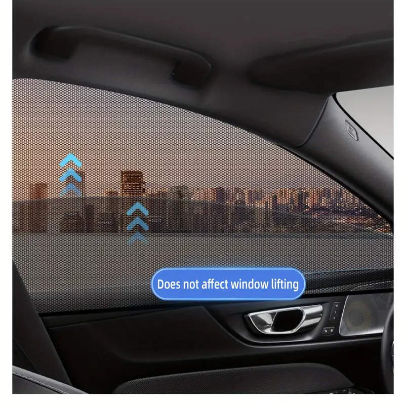 4pcs Auto Fensterabdeckung Set Anti-Moskito Auto Vorhänge Auto Fenster  Sonnenschutz Privatsphäre Abdeckung Auto Fenster Dedizierte