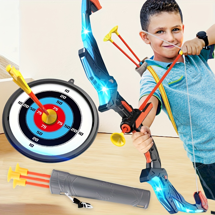 40cm Wooden Children Toy Crossbow with Arrow Target Practice Gun