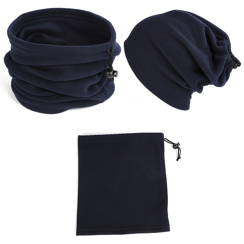 Winter Windproof Scarf Soft Cycling Hiking Half Warmer Gaiter