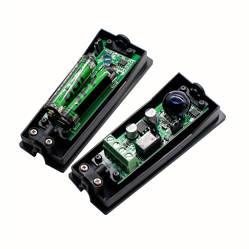 Negro - Sensor de movimiento LED para exteriores, Detector de movimiento  infrarrojo automático PIR de 220V, 110V y 12 V