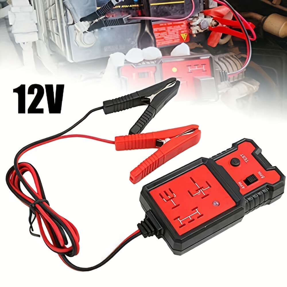 Vehicle Battery Tester 12v Relay Battery Tester 4/5 Pin Switch Fast