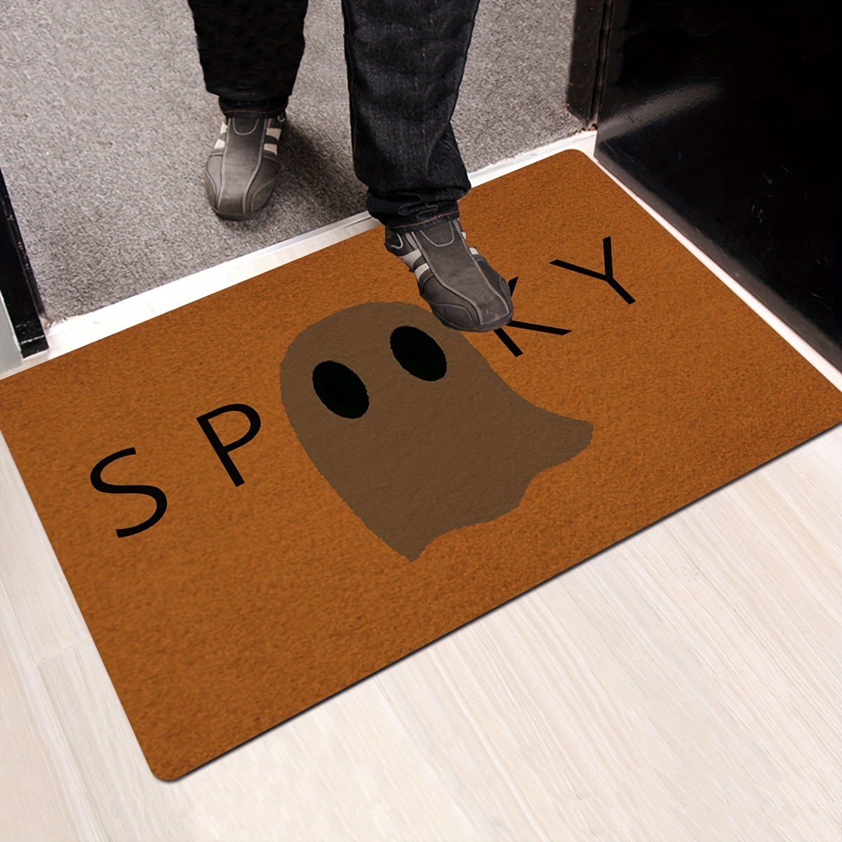 Halloween Rug, Welcome Entrance Doormat, Low Pile Indoor Outdoor Entrance  Mat, Non-slip Bathroom Mat Carpet, For Autumn Thanksgiving Halloween  Harvest Festival, Home Decor, Room Decor,welcome Camp Crystal Lake Sign, -  Temu