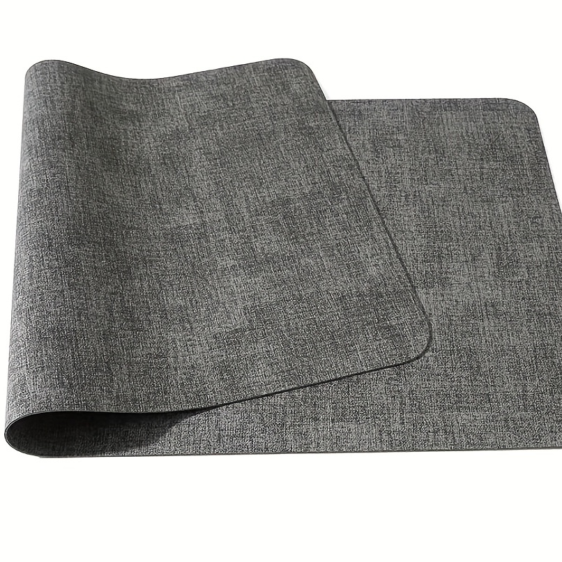 Non Slip Leather Mouse Pad - Double Sided Design