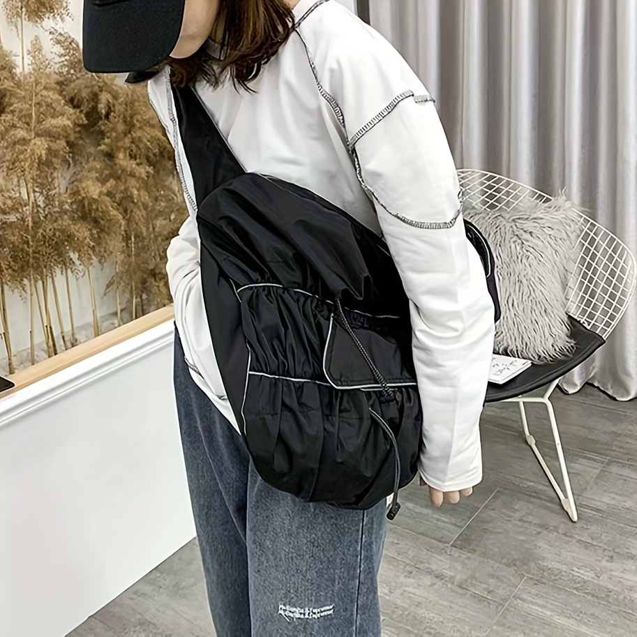 Reflective crossbody bag hot sale